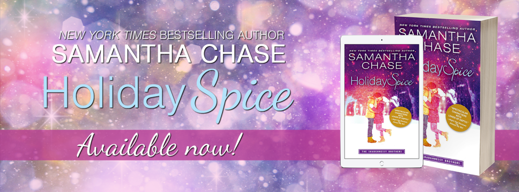 Happy Release Day! Holiday Spice by Samantha Chase is available&nbsp;NOW!