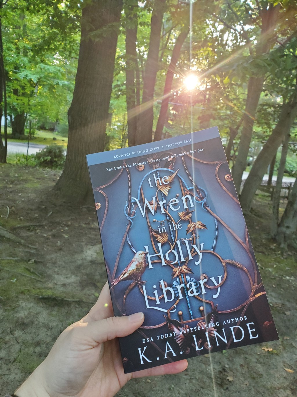 The Wren in the Holly Library by K.A. Linde (Book&nbsp;Review)