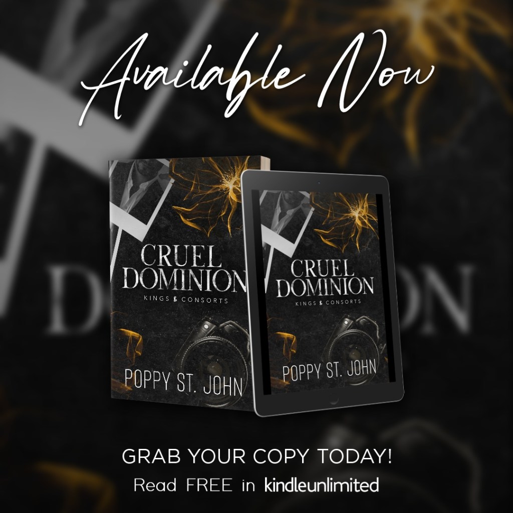 Cruel Dominion by Poppy St. John (4.5 star Mafia&nbsp;Romance)
