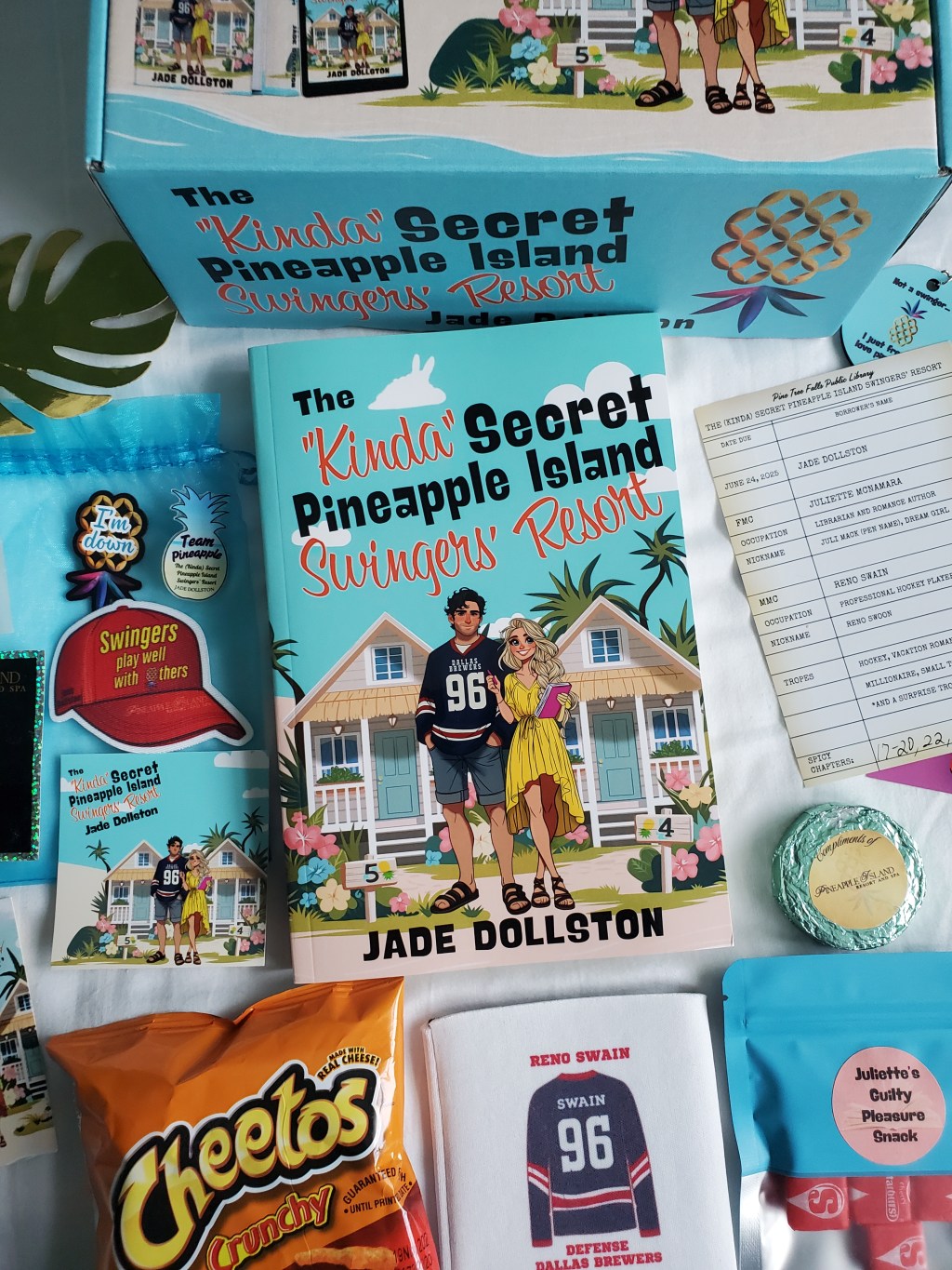 The Kinda Secret Pineapple Island Swingers’ Resort by Jade Dollston (4.5 Star Book Review) Romantic Comedy