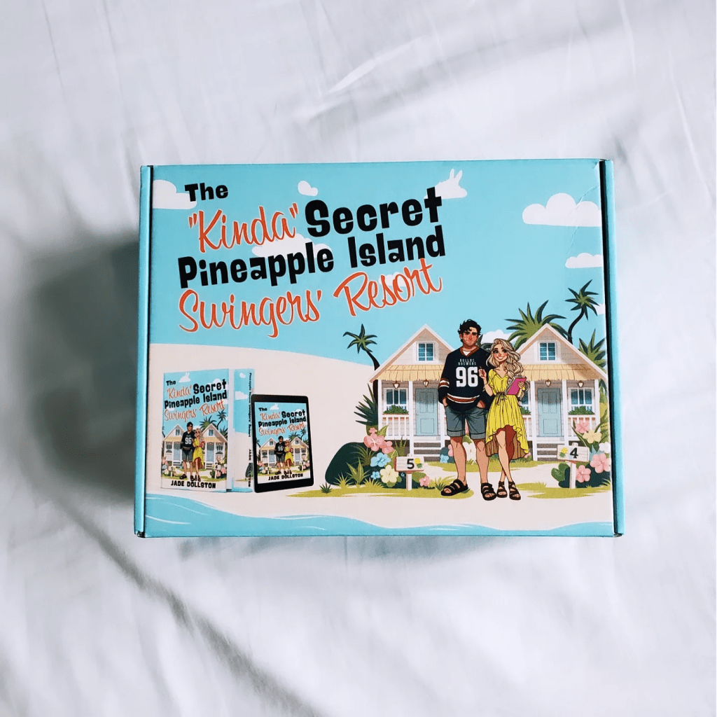The Kinda Secret Pineapple Island Swingers’ Resort by Jade Dollston – Book Mail / PR Package