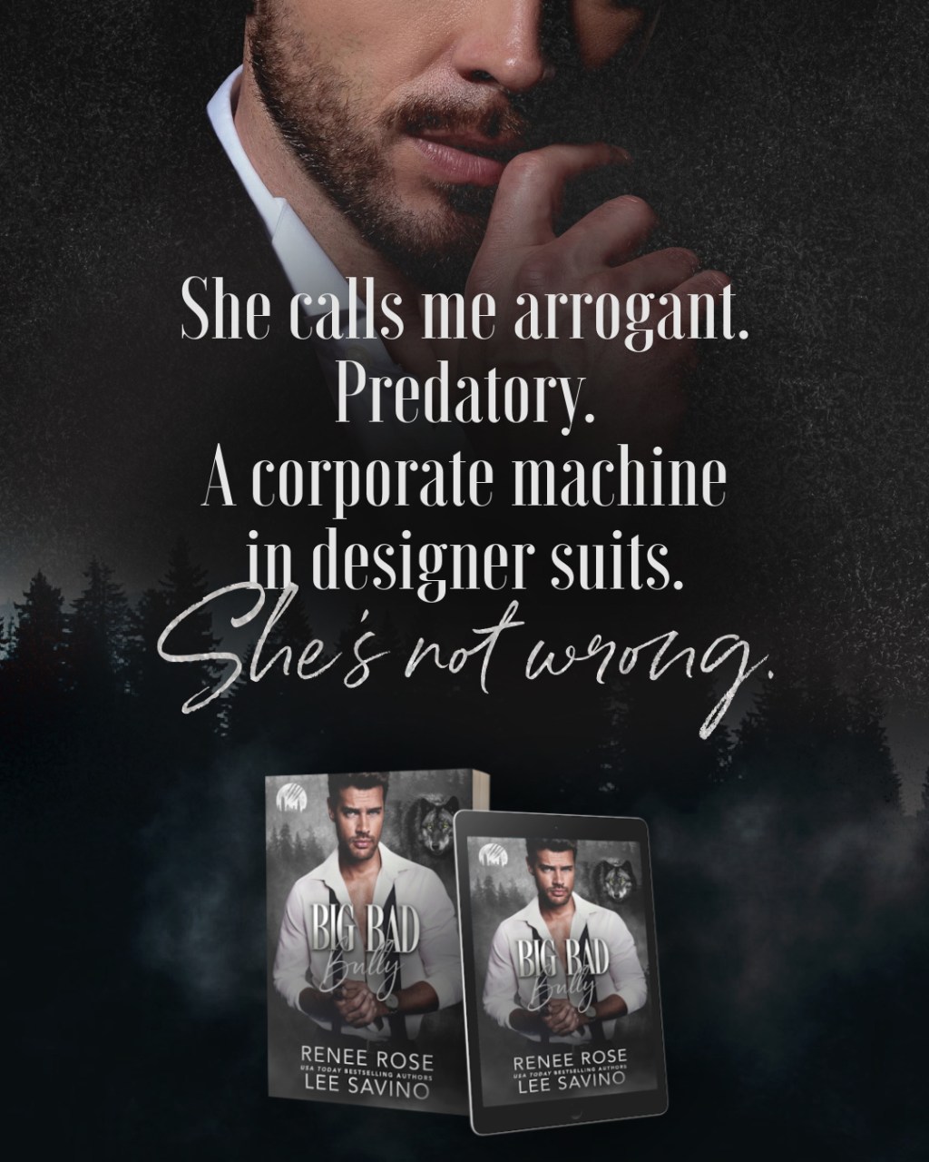 Big Bad Bully by Renee Rose & Lee Savino (Release Day) Enemies to Lovers Werewolf&nbsp;Romance
