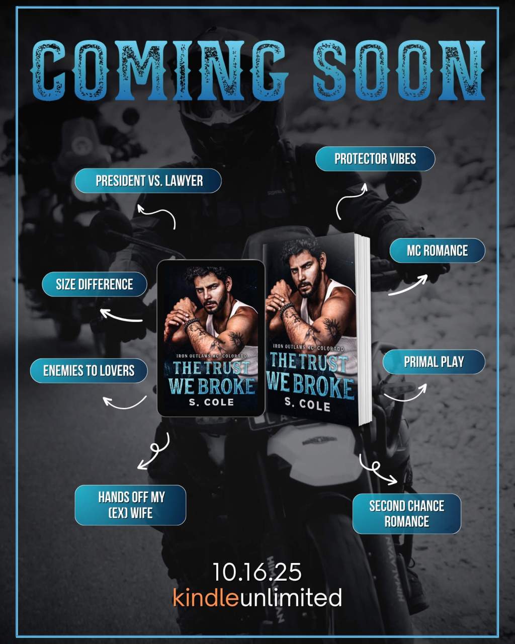 The Trust We Broke by S.Cole (Cover Reveal) Second Chance&nbsp;Romance