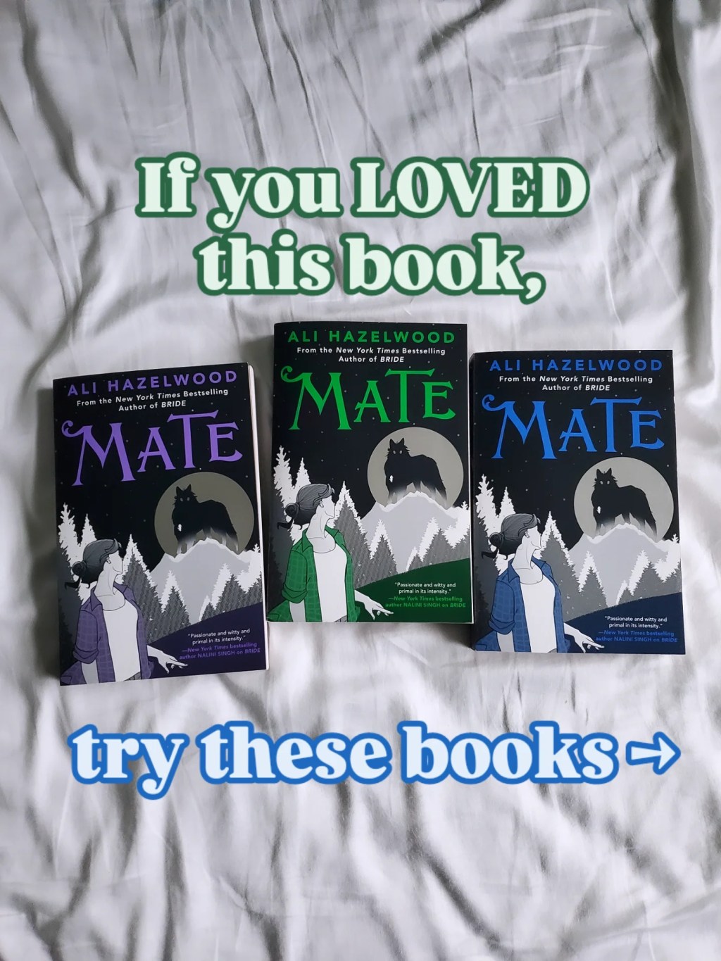 If you LOVED Mate by Ali Hazelwood, read THESE werewolf and omegaverse romance&nbsp;books!
