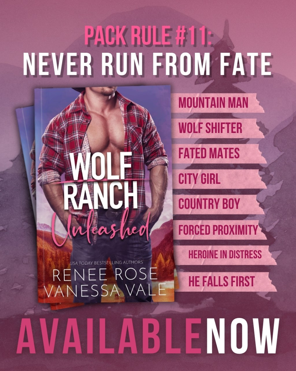 Wolf Ranch: Unleashed by Renee Rose & Vanessa Vale (4.25 Star Book Review) Wolf Shifter, He Falls Hard &&nbsp;Fast